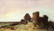 Ruins of the Castle at Rosemont Johan-Barthold Jongkind